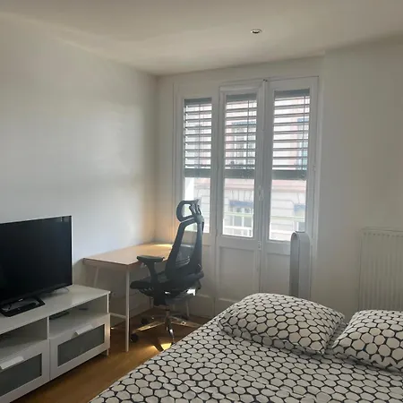 Daire Spacious Bright Flat 300m River Bank Lyon