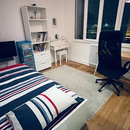 Spacious Bright Flat 300m River Bank * Lyon